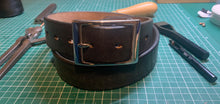 Load image into Gallery viewer, 1.5 inch Black Leather Belt
